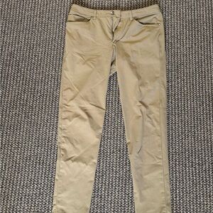 lululemon athletica Men's Tan Chinos